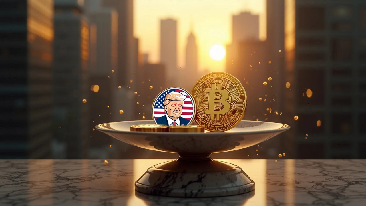 Trump egymilliárd dolláros nyereségre tett szert mémérmékből, Bitcoinból és a WLFI-ből