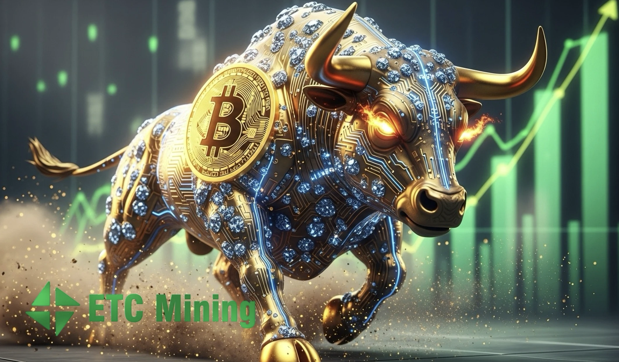A BTC árfolyam-emelkedése közepette az ETCMining nyereséges felhőbányászati alternatívát kínál