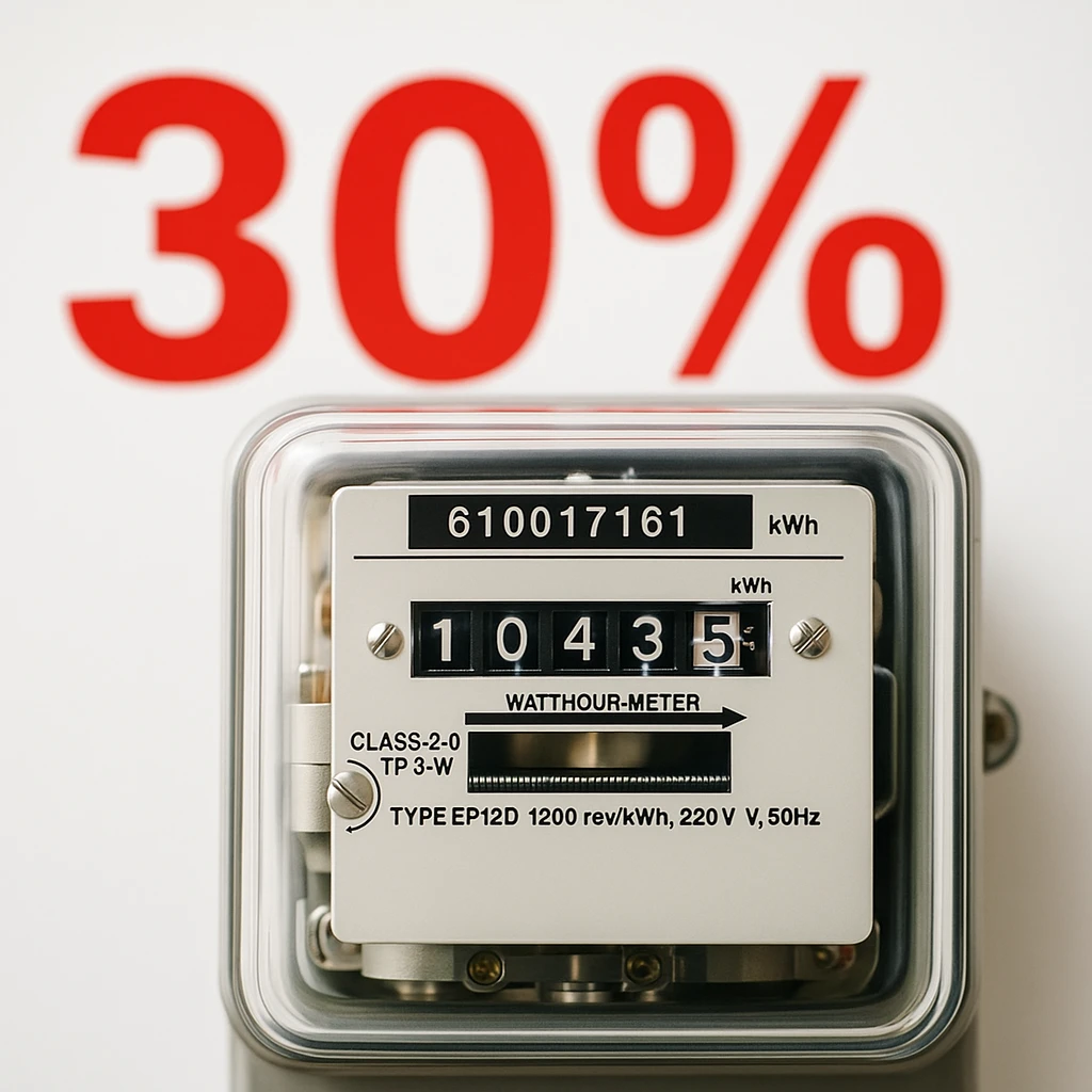 Olcsóbb az áram hétvégén, akár 30%-ot is nyerhetünk!