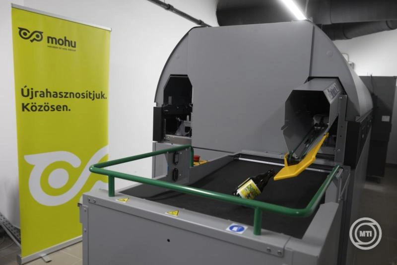 A MOHU újabb, ömlesztett visszaváltásra alkalmas REpont automatát telepített