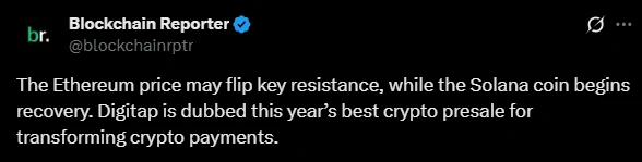 Blockchain reporter post