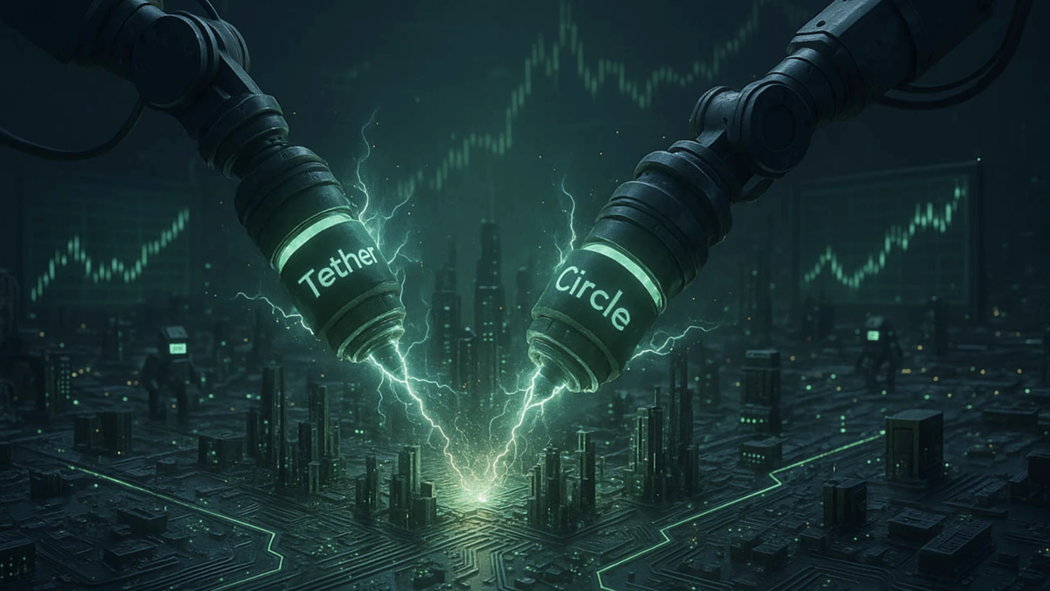 A Tether (USDT) és a Circle (USDC) 14 milliárd dollárt pumpál a kriptopiacba, miközben a piac fellendülésre számít