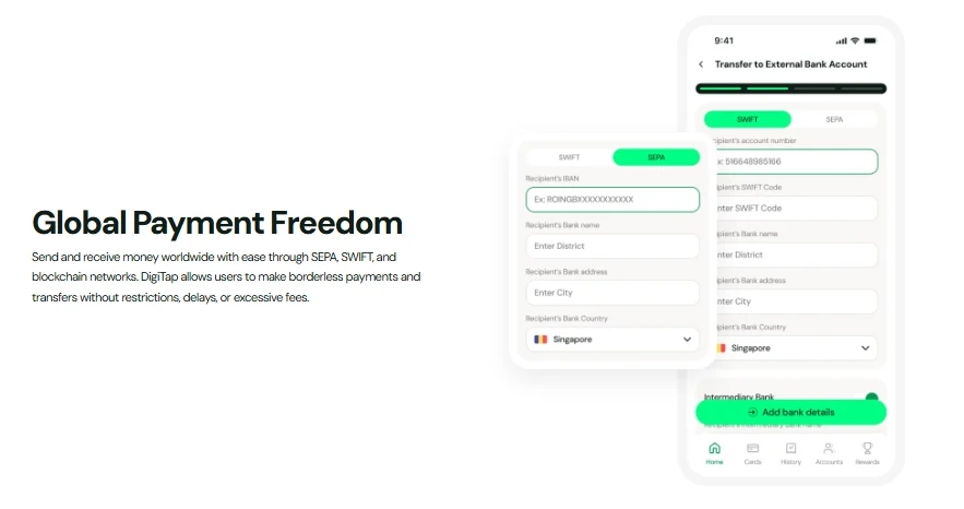 globális fizetés szabadsága