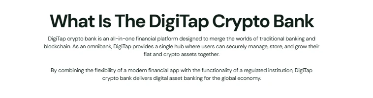 Digitap kriptovaluta bank