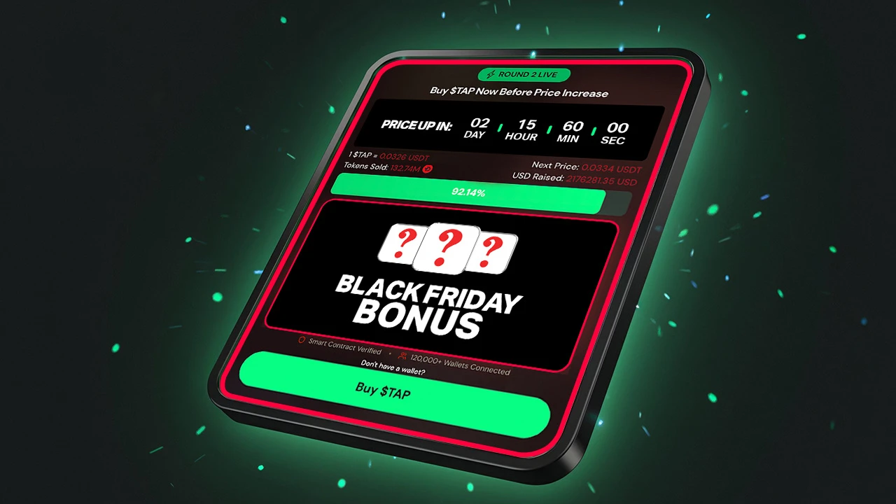 A „96 óra őrület” fináléja: Miért ad el többet a Digitap ($TAP), mint bármely más kriptós előértékesítés ma?