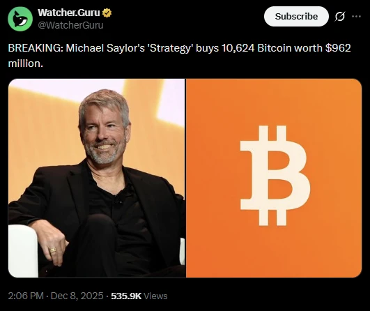 Michael Saylor a Microstrategy vezetője újabb Bitcoin vásárlásról döntött