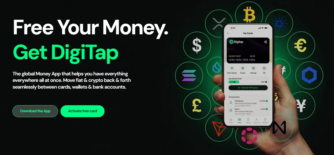 Digitap kriptovaluta projekt