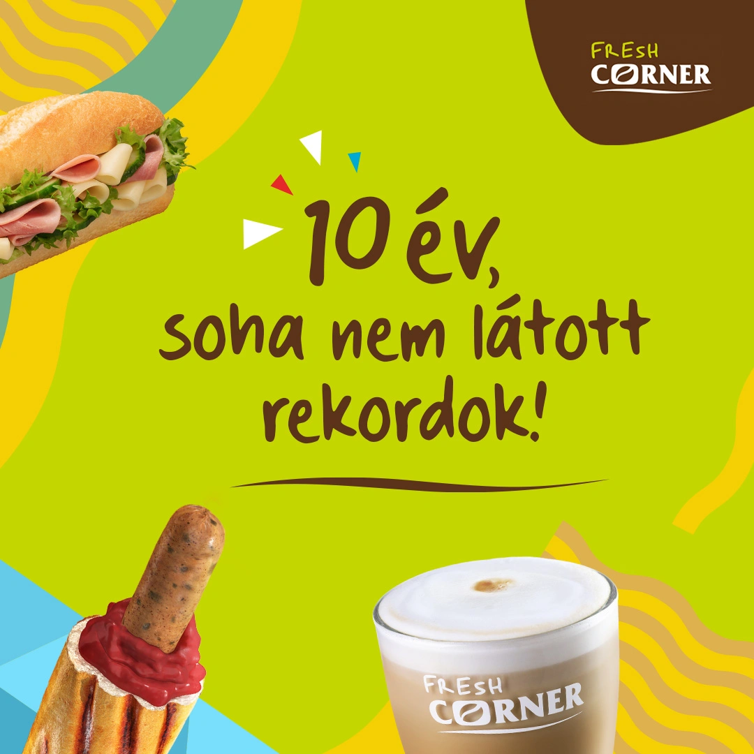 Csúcson a kávé és a hot-dog: rekordévet zár a MOL Fresh Corner 2025-ben