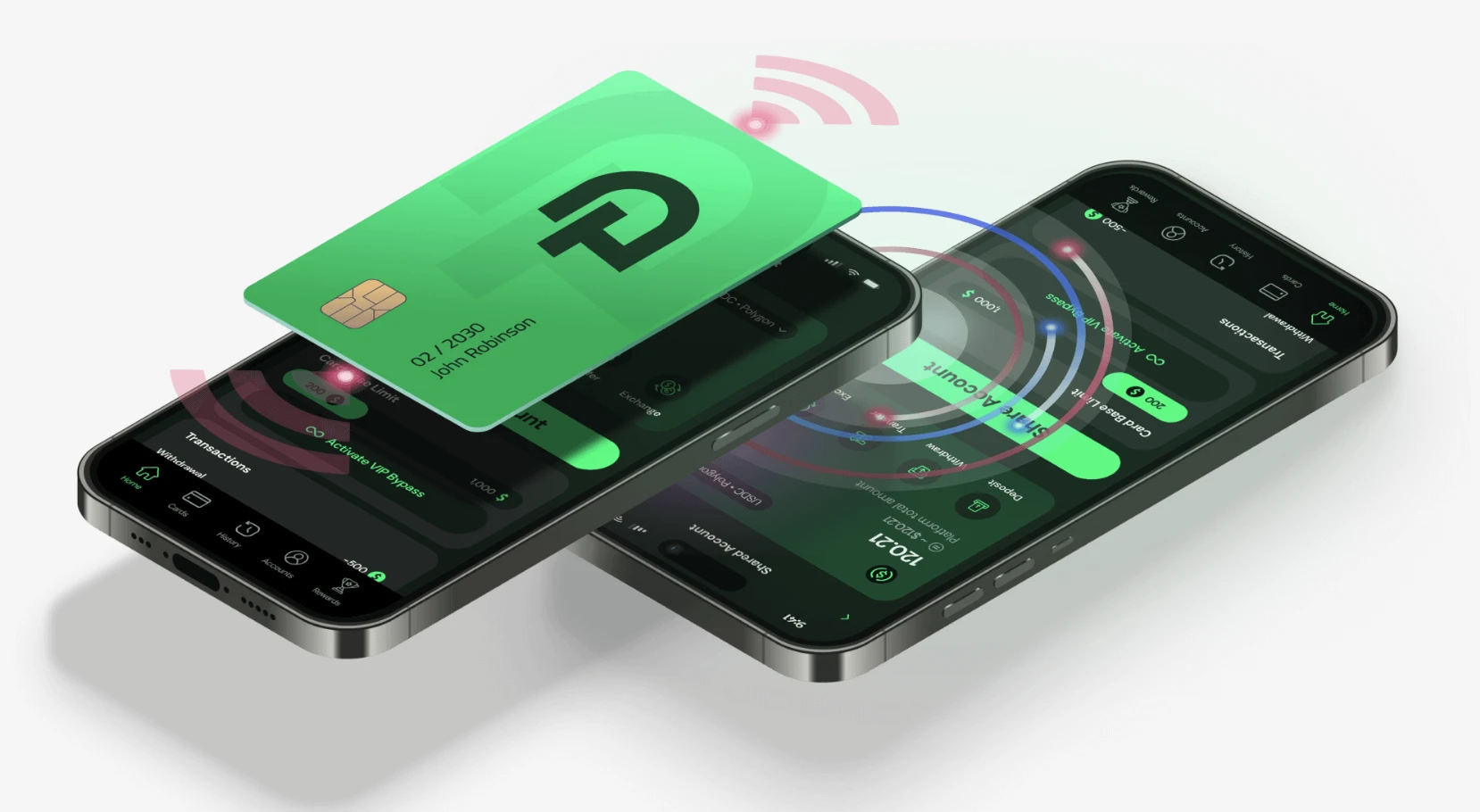 Visa kártya kápcsiolódik a kripto számlához