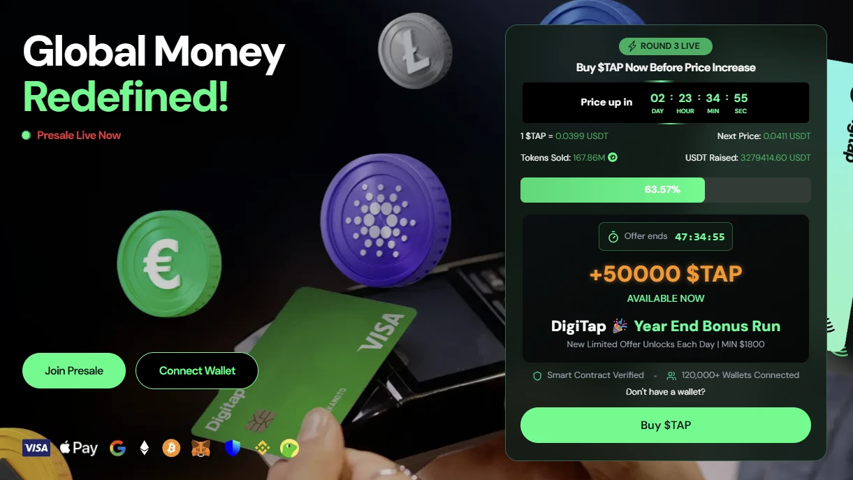 Ethereum és Digitap kriptók összehasonlítása