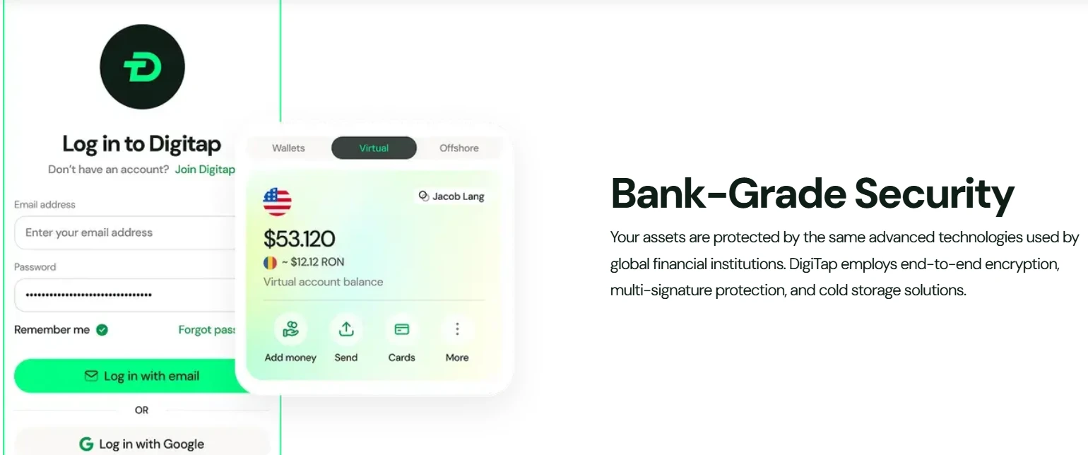 Digitap kriptovaluta eladás