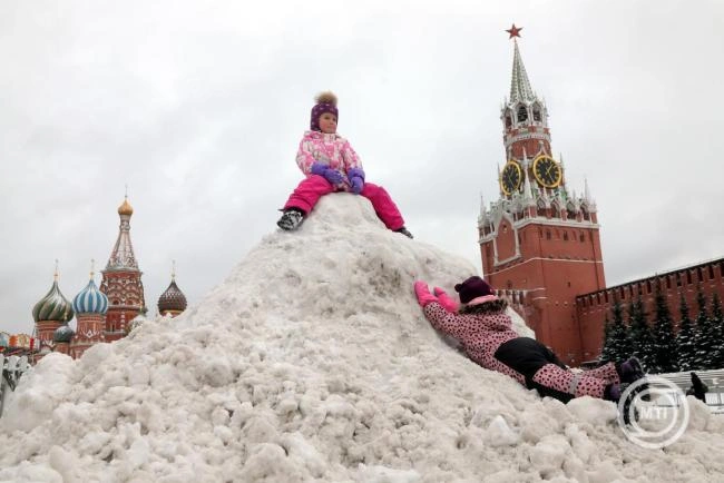 Napi rekordot döntött meg a hóesés Moszkvában
