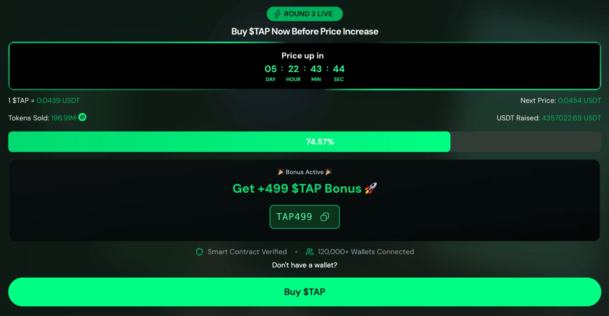 Digitap kripto token 