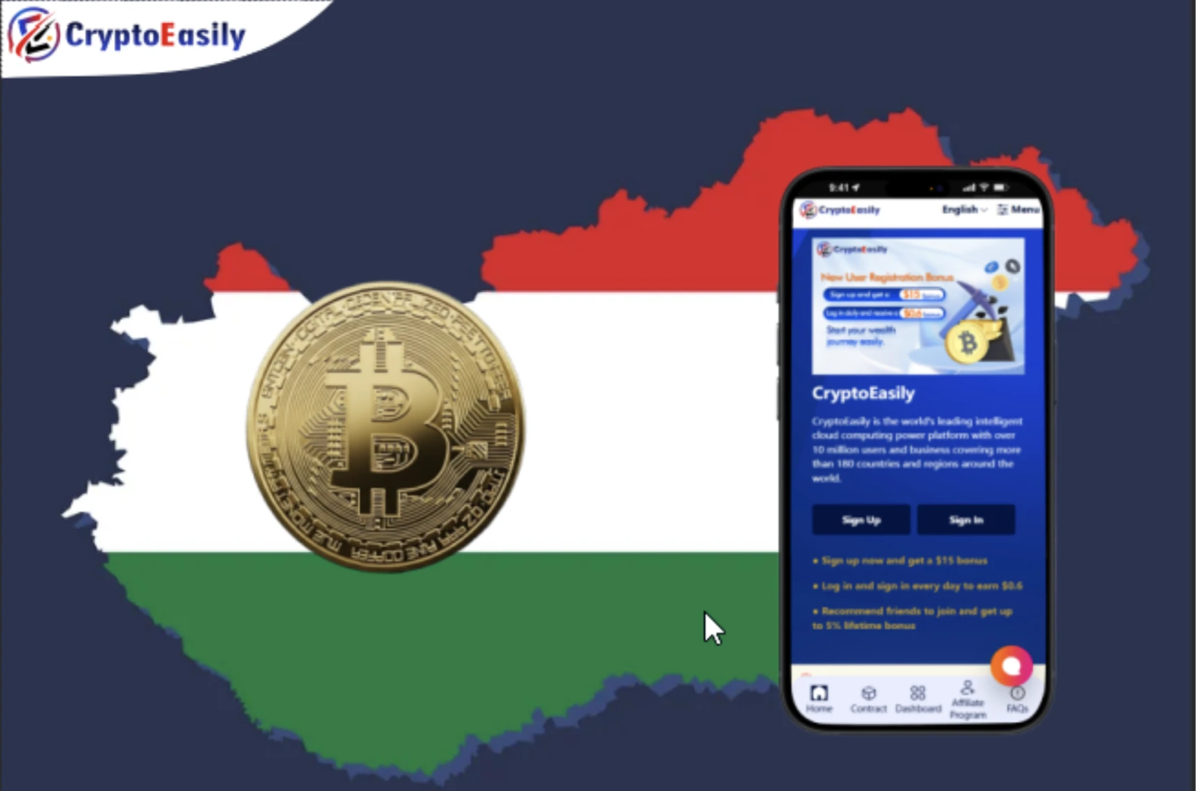 Nagyszámú magyar felhasználó csatlakozott a CryptoEasily-hez, napi 7000 dollár passzív jövedelmet generálva