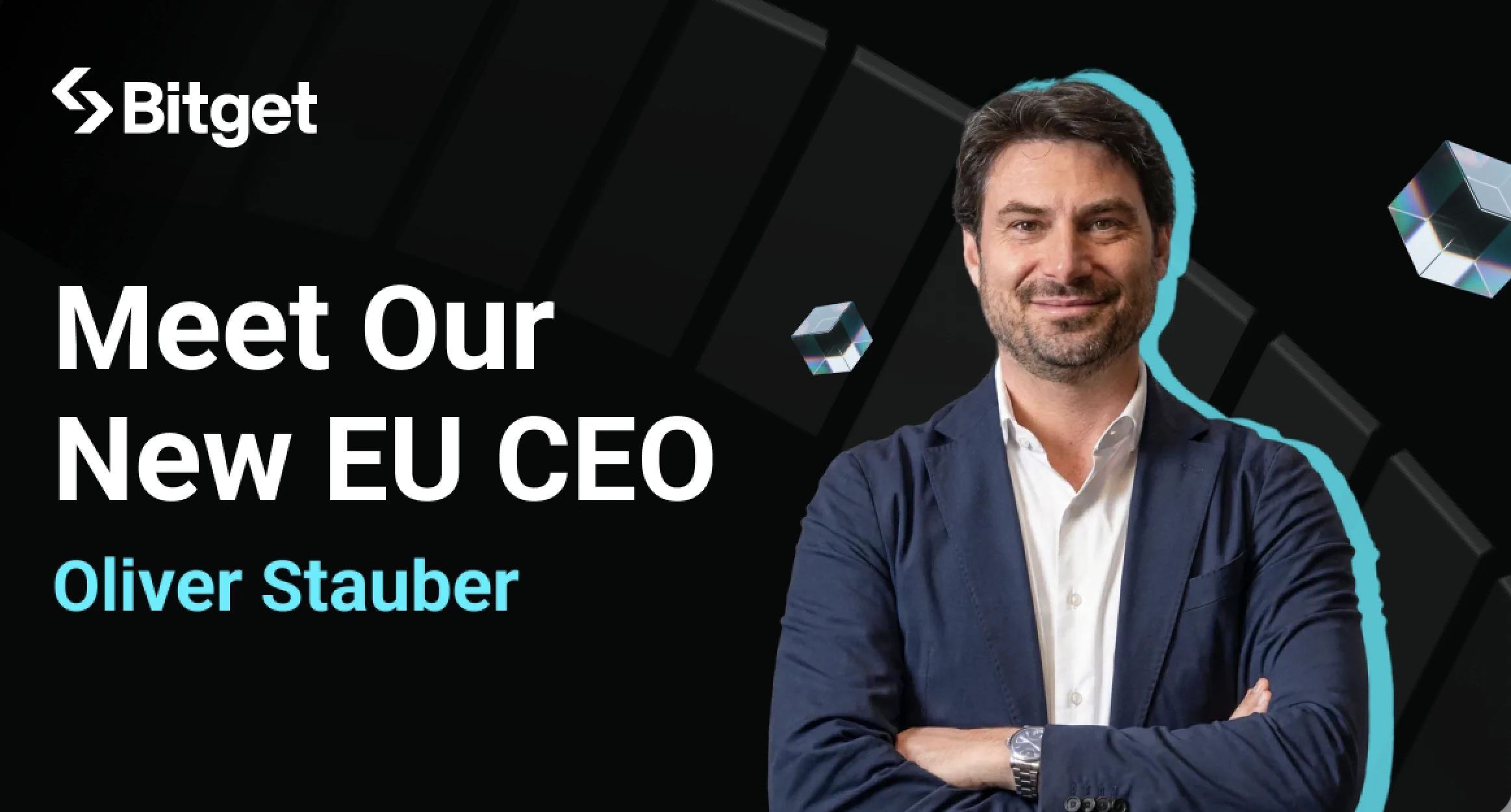 A Bitget Oliver Staubert nevezi ki EU-vezérigazgatónak, Bécsben építi ki európai központját