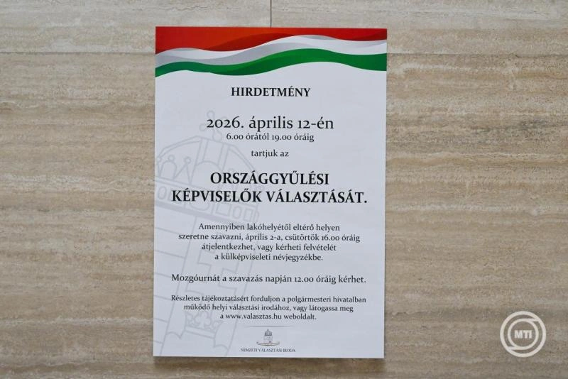 Elkészült az országgyűlési választás hirdetménye