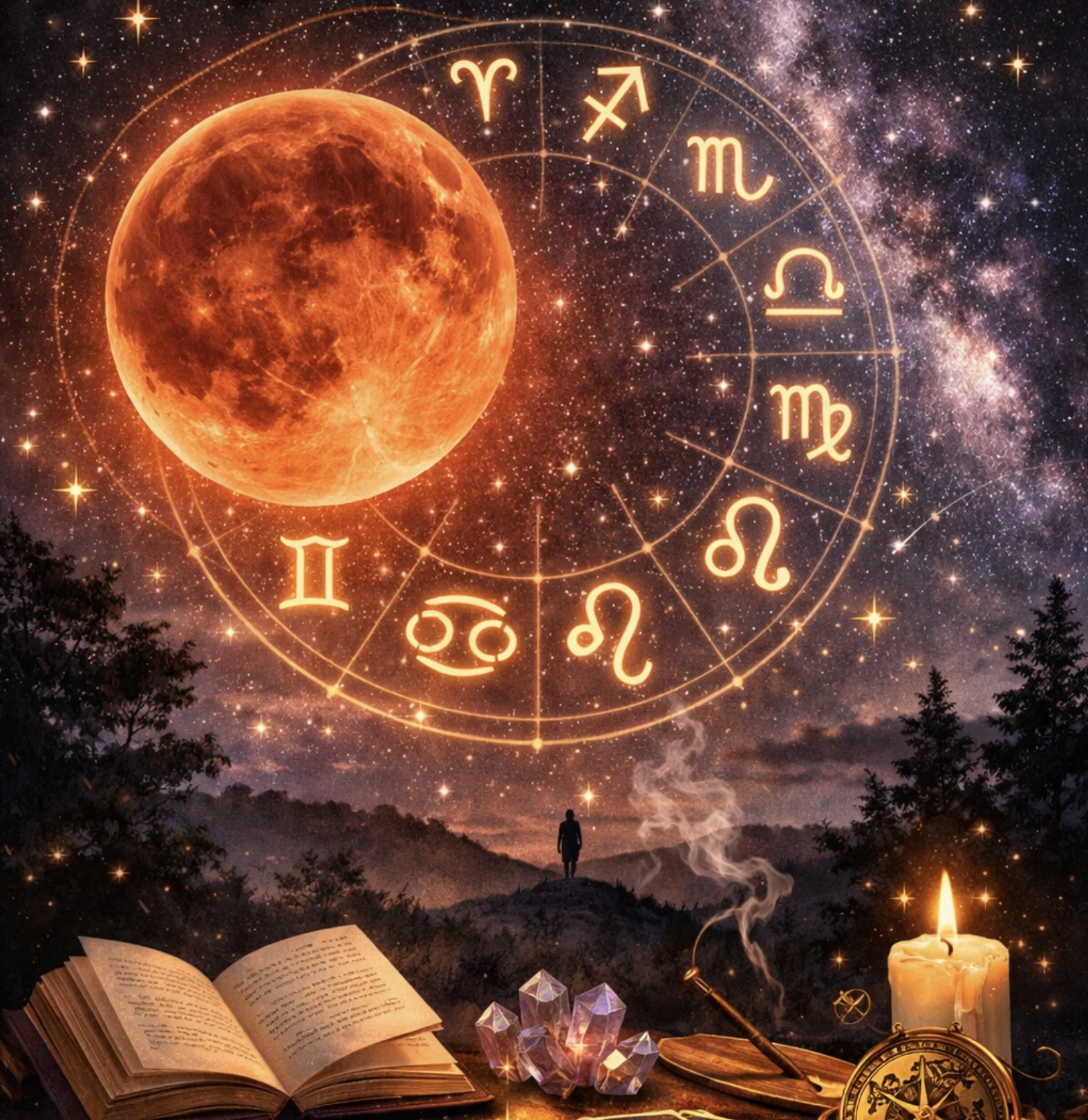 Ma nemcsak telihold, hanem vérhold is lesz! Mit hoz ez a horoszkópjegyednek?
