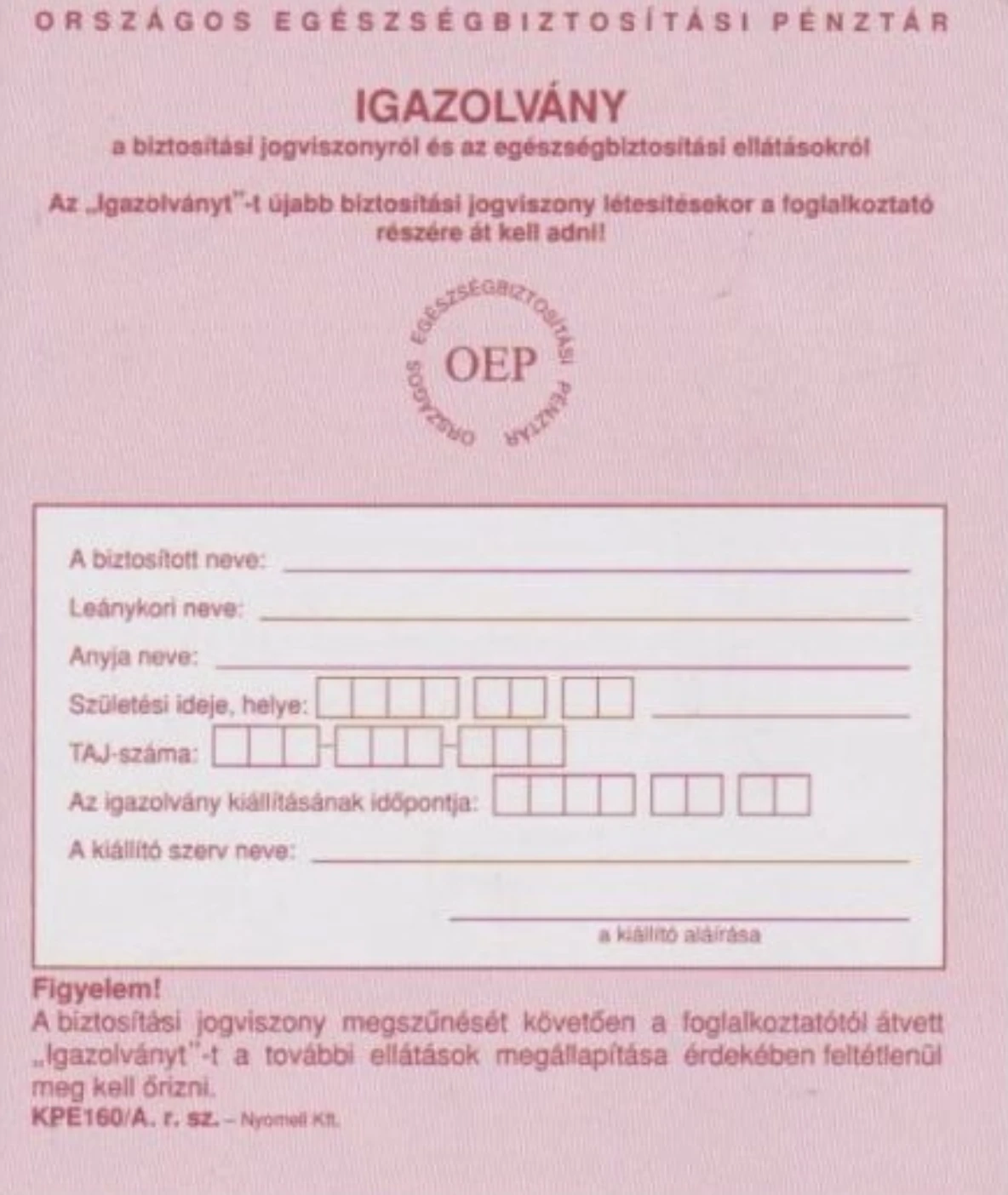 A TB-kiskönyvedet kidobhatod - mi van helyette akkor?