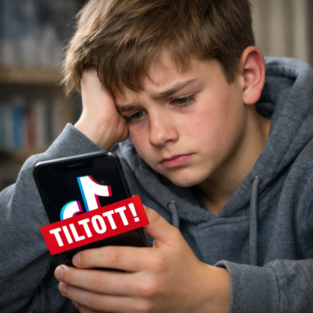 16 éves kor alatt tilos a TikTok, a Facebook és a SnapChat használata is