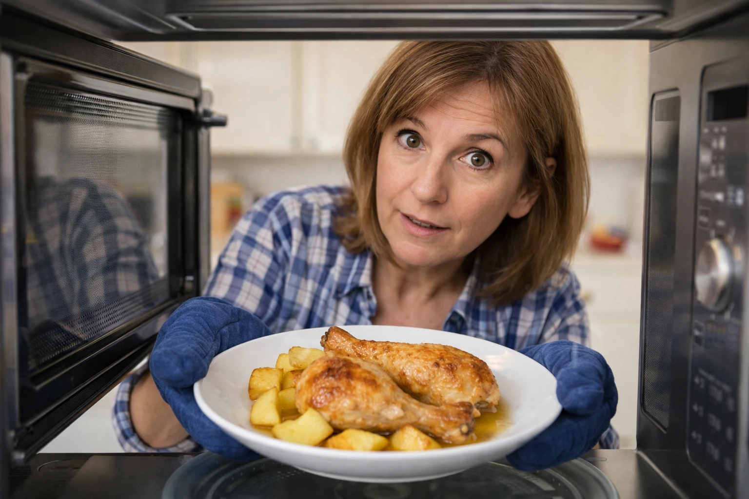 egészségtelen káros a mikrózott étel?