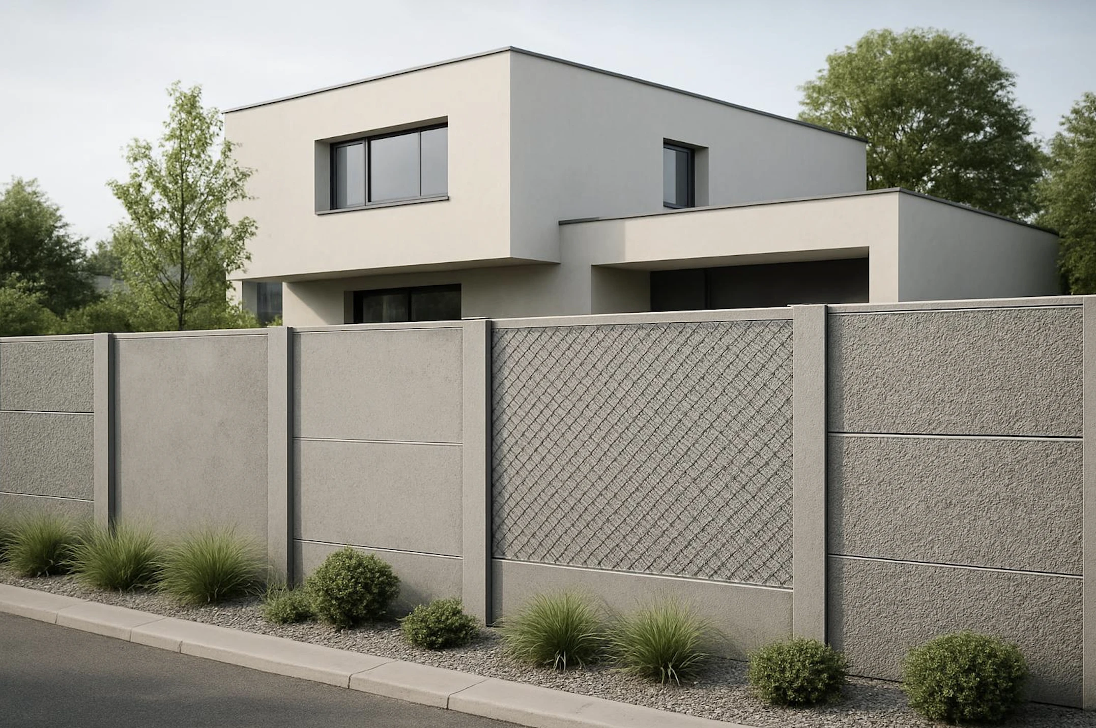 A modern technológia újragondolja a betonkerítéseket