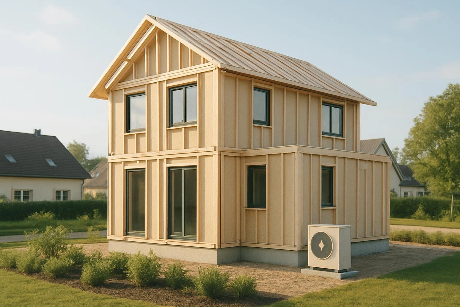 A gyors megoldás: a könnyűszerkezetes házak előnyei