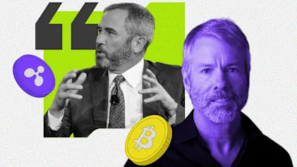 Saylor bitcoinos stratégiája célkeresztben: a Ripple vezére szerint a túlzott tőkeáttétel árt a kriptopiacnak