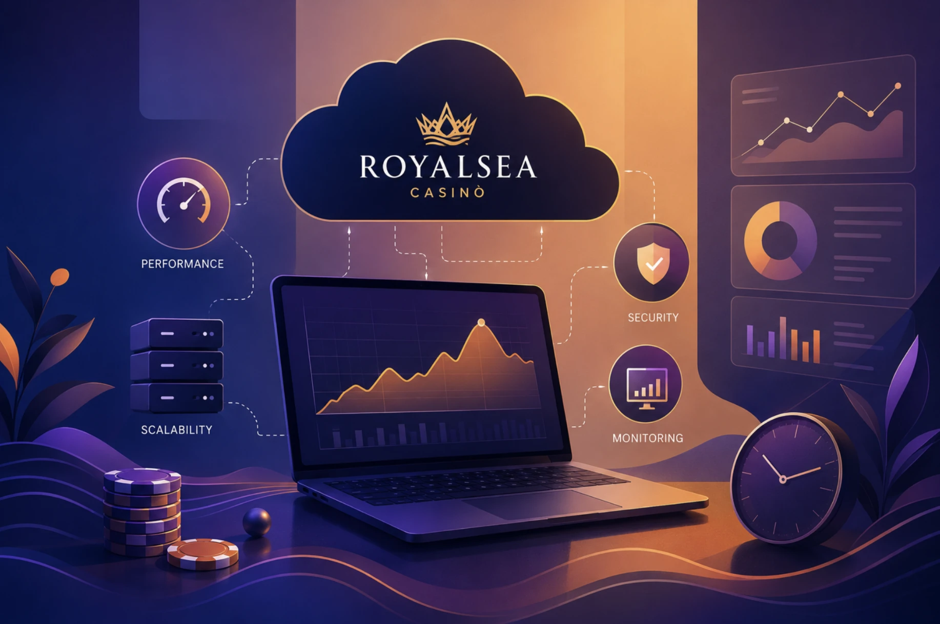 Mennyibe kerül a megszakítás nélküli online szolgáltatás: royalsea a felhőinfrastruktúra és a csúcsterhelések gazdaságtanában