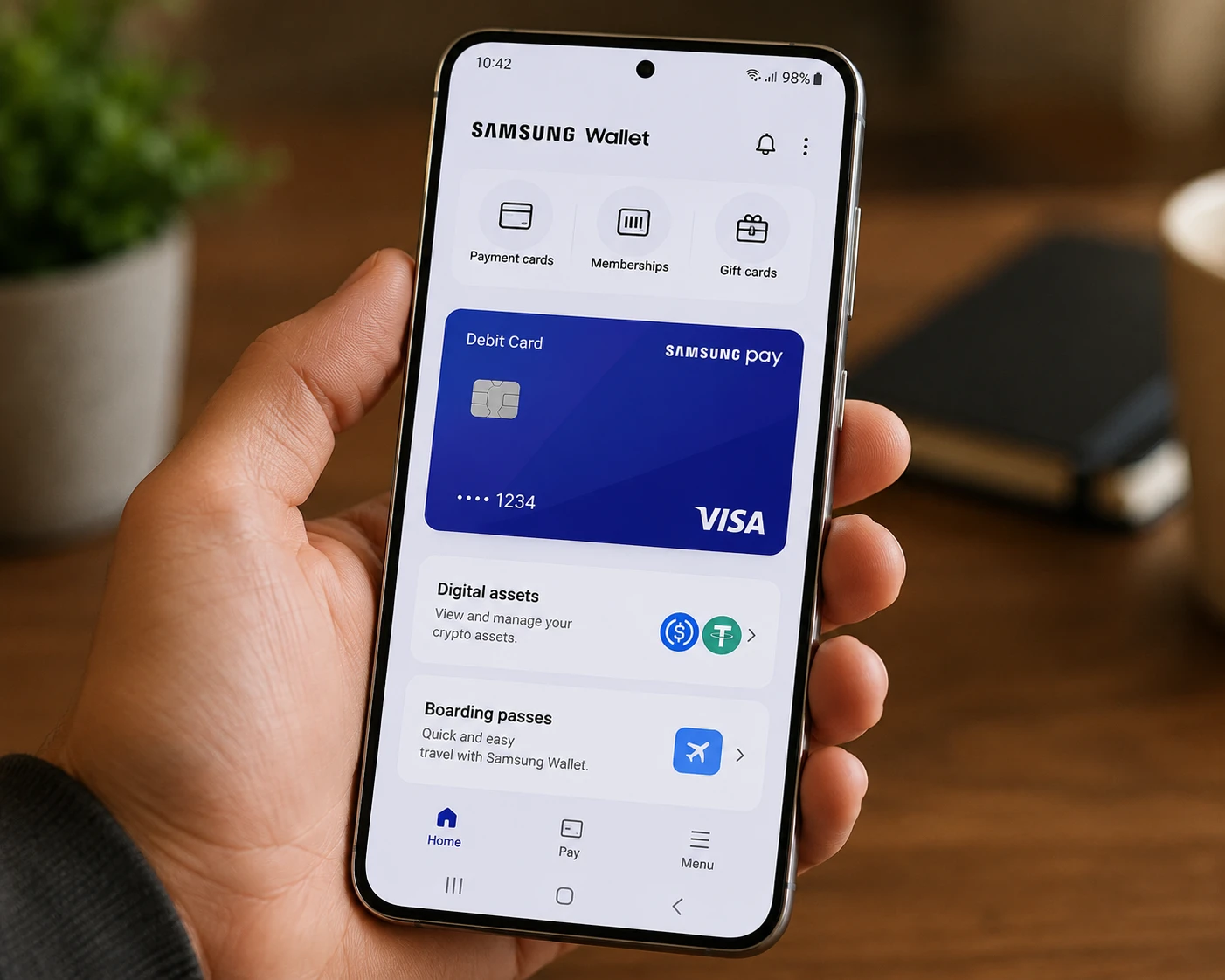 Stabilcoin érkezhet a Samsung Walletbe