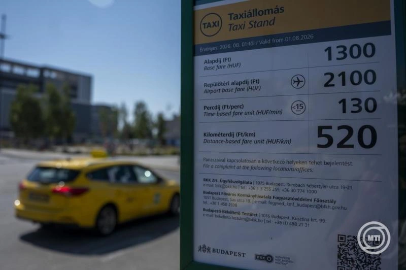 Mától drágább taxival utazni Budapesten