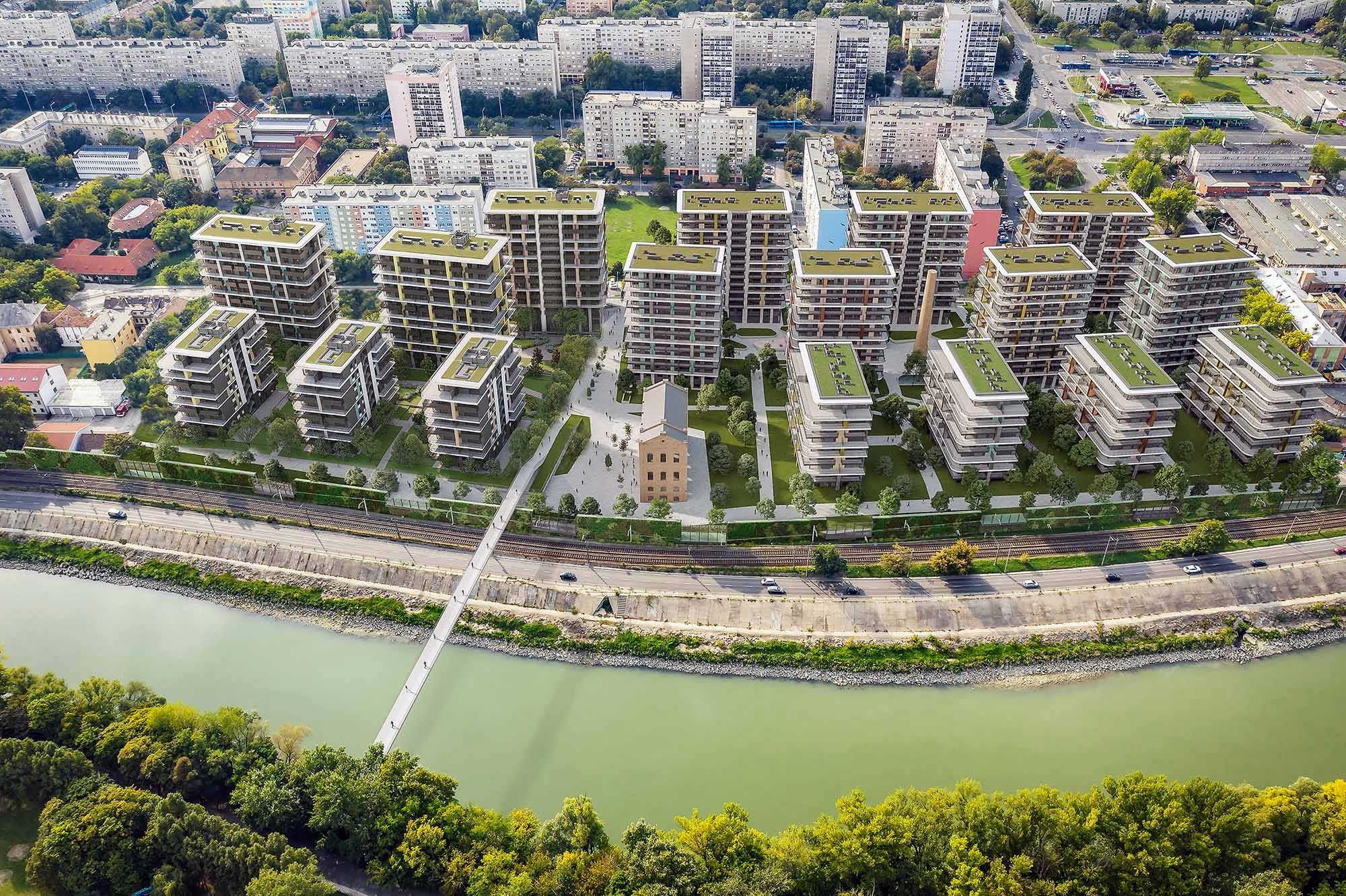 Magánforrásból épül új gyalogoshíd az Óbudai-szigetre