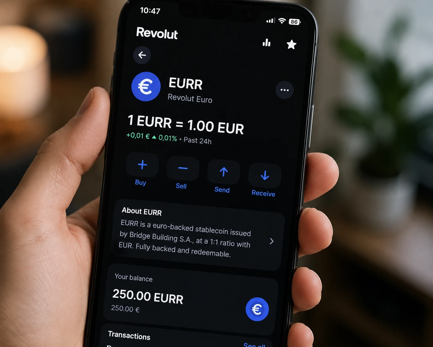 Revolut EURR stabilcoin, megérkezett az euró alapú stablecoin a Revoluttól