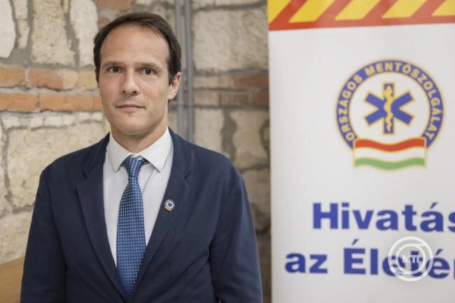 Új vezető a Mentőszolgálat élén