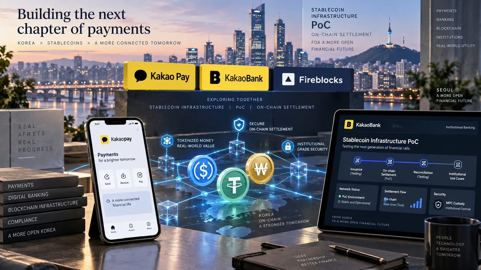 a Kakao Bank és a Kakao Pay stabilcoin projektje