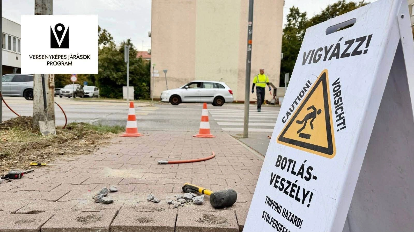 Intelligens gyalogosvédelmi rendszereket alakítanak ki Szolnokon