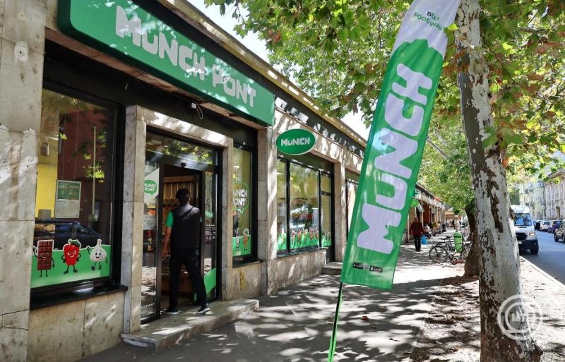 Megnyílt az ételmentő Munch első fizikai boltja
