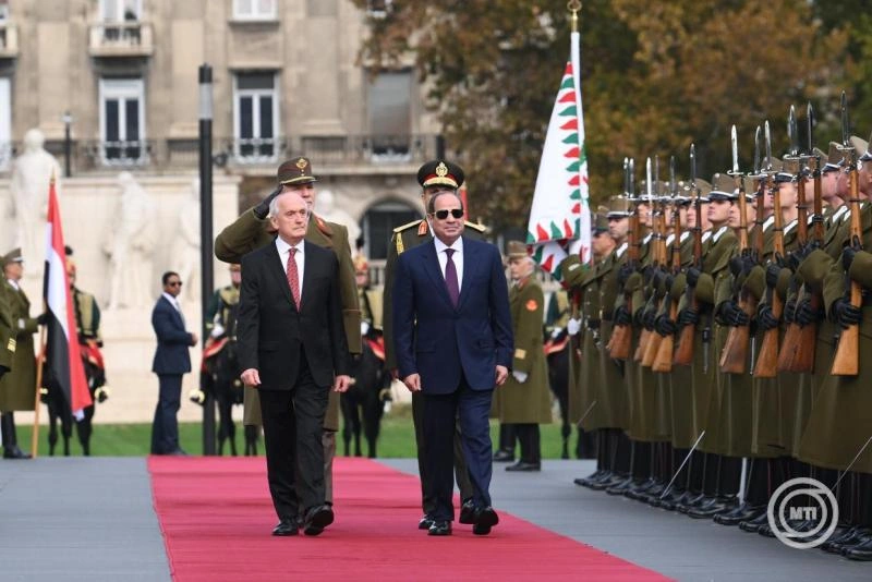 Egyiptomi elnök: erősek és stabilak a magyar-egyiptomi kapcsolatok